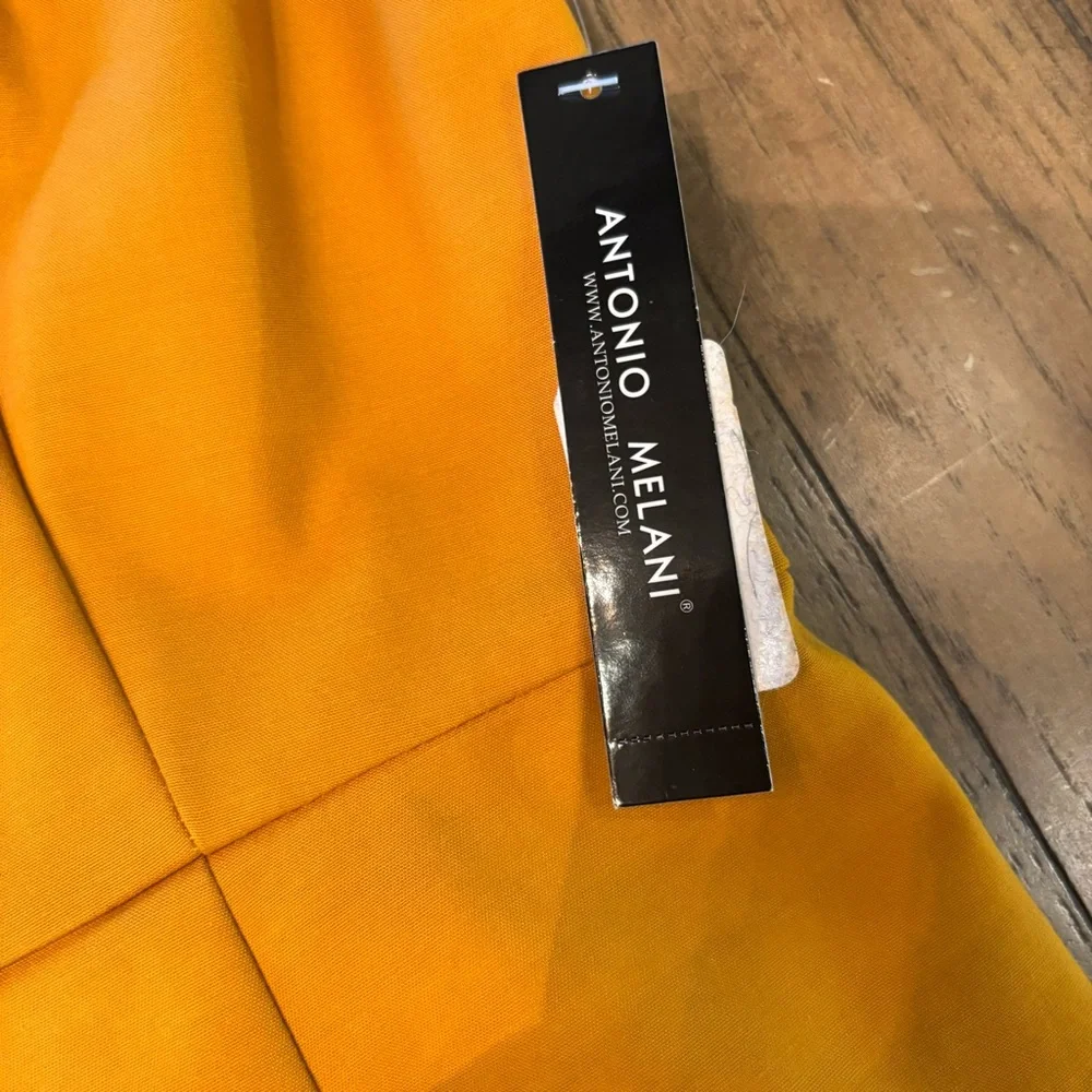 NWT Antonio Melani Amy Cap Sleeve Sheath Dress, Golden Oak,size 10,Church Office - Picture 11 of 14